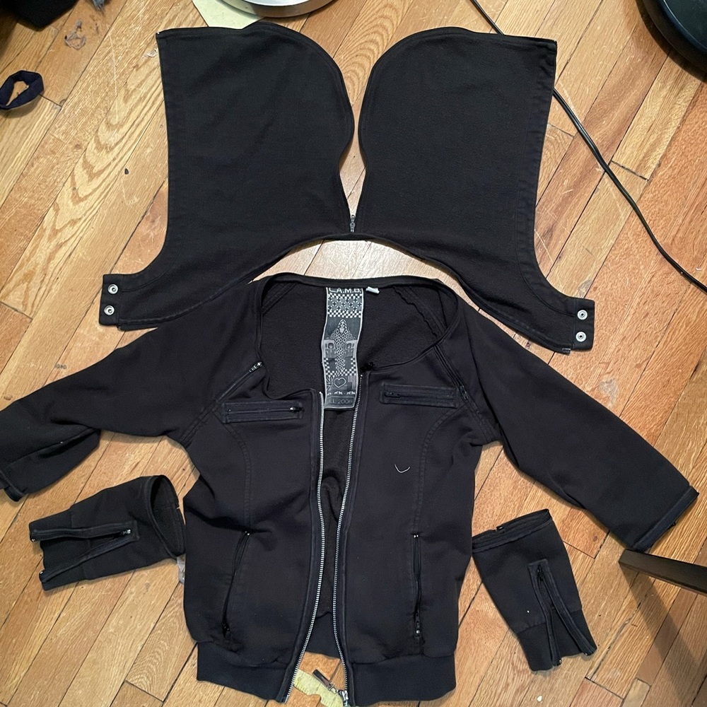 L.A.M.B. Gwen Stefani small modular hoodie vintage